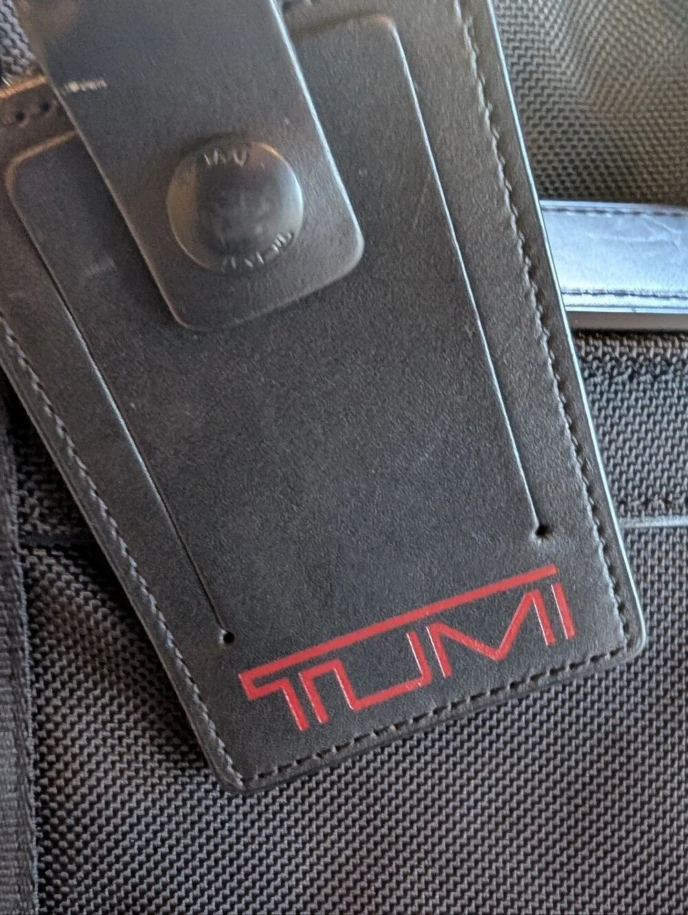 TUMI Nylon Duffle Bag Black Medium Size